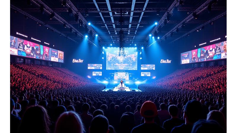 Esports stadium during Arena Clash Championship