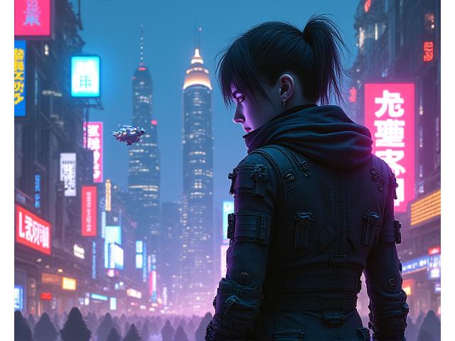 Promotional poster for 'Cybernetic Frontier', PixelPaddock's latest game