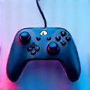 Controller icon representing game development