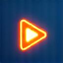 Play button icon representing streaming content